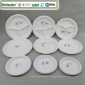 Disposable 3 compartment bagasse paper wheat straw plates